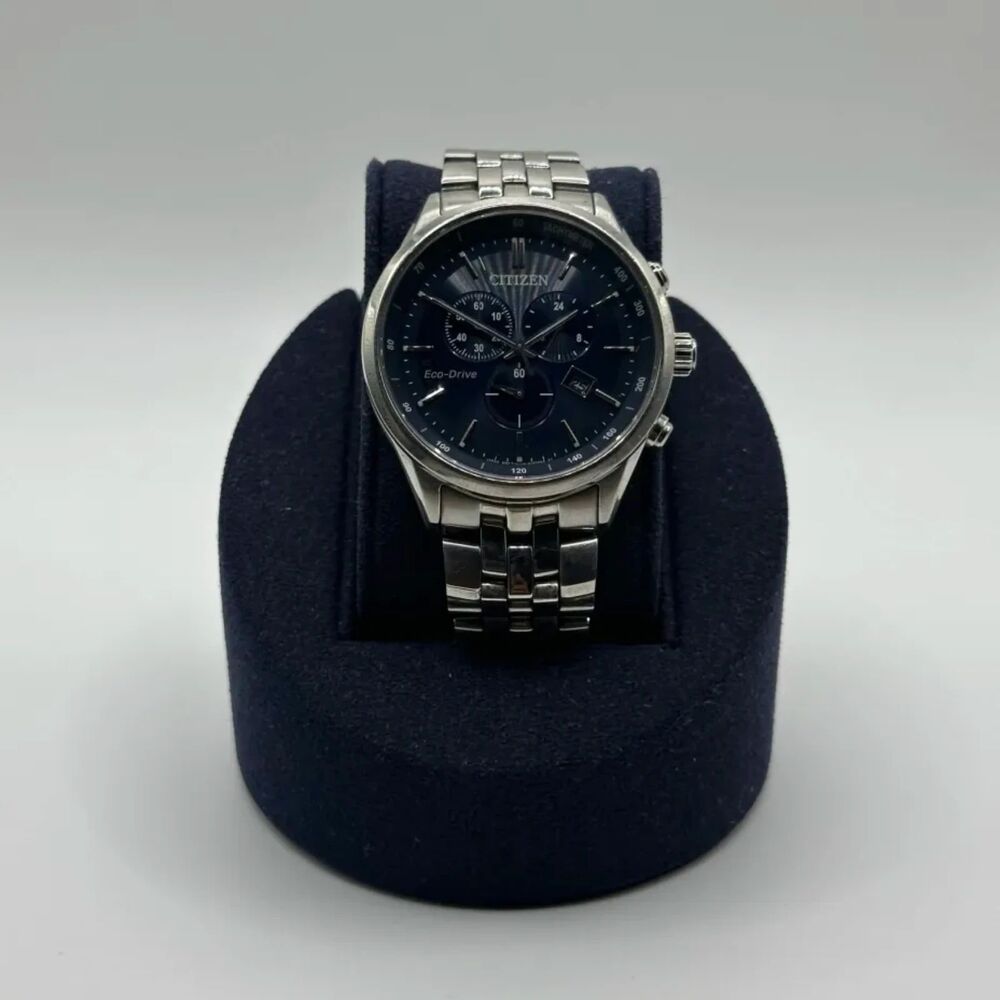 Citizen AT2141-52L Eco-Drive  Chronograph Blue Watch